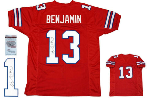 Kelvin Benjamin Autographed SIGNED Jersey - Red - JSA Authentic