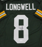 Packers Kicker RYAN LONGWELL Signed Custom Replica Green Jersey AUTO - JSA