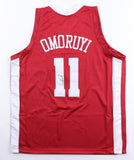 Clifford Omoruyi Signed Alabama Crimson Tide /Tuscaloosa Jersey (JSA COA) Center