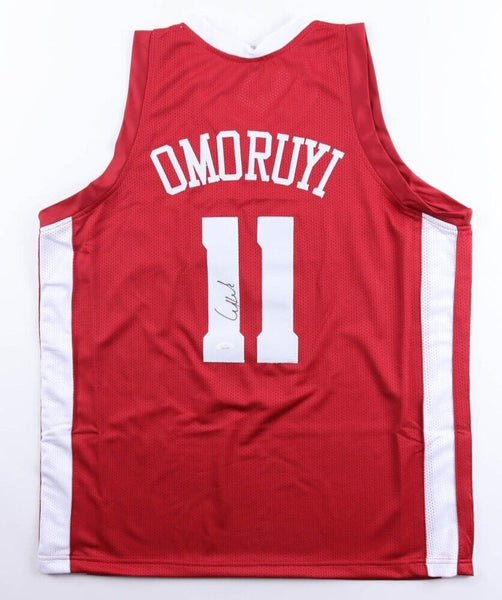 Clifford Omoruyi Signed Alabama Crimson Tide /Tuscaloosa Jersey (JSA COA) Center