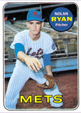 Nolan Ryan Signed New York Mets 1969 World Series Baltimore Program (PSA)