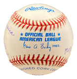 Negro League Legends Multi Signed Baseball 5 Signatures BAS AC22620