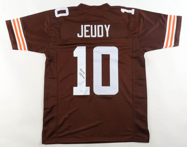 Jerry Jeudy Signed Cleveland Browns Jersey (JSA COA) Ex-Alabama Wide Receiver