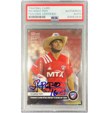 Ricardo Pepi Signed 2021 Topps MLS FC Dallas #86 - PSA Authentic