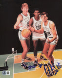 Bill Walton & Robert Parish Autographed 8x10 Photo Celtics Beckett QR #BS30289