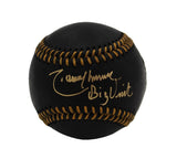 Randy Johnson Signed Seattle Mariners Rawlings OML Black Baseball w- "Big Unit"