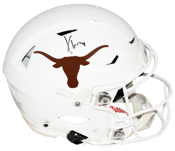 XAVIER WORTHY SIGNED TEXAS LONGHORNS AUTHENTIC SPEEDFLEX HELMET FANATICS