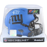 Phil Simms Autographed New York Giants Mini Helmet Rave Beckett Witness 58591