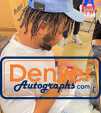 Oj Howard Autographed/Signed Buffalo Bills Flash Mini Helmet Beckett 40497