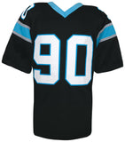 Julius Peppers Signed Black Custom Football Jersey w/HOF 2024 - (SCHWARTZ COA)