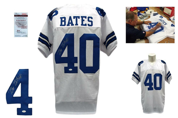 Bill Bates SIGNED Jersey - JSA Witness - Autographed - Pro Style