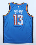 Ousmane Dieng Signed Oklahoma City Thunder Jersey /JSA COA/#11 Overall Pick 2022