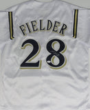 Brewers All Star PRINCE FIELDER Signed Custom Replica WHITE Jersey AUTO - JSA