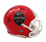 Brock Bowers Signed Georgia Bulldogs Speed National Champions NFL Mini Helmet