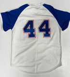 HANK AARON Signed Official 1974 Mitchell & Ness Jersey AUTO - JSA