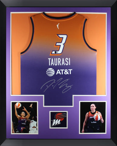 Diana Taurasi Autographed Phoenix Mercury Signed Fanatics Framed Jersey Beckett