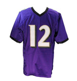 Jacoby Jones Signed/Auto Custom Football Jersey Baltimore Ravens JSA 1903186