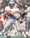 Jim McMahon Autographed 8x10 Photo Philadelphia Eagles Beckett BAS QR #BS12950