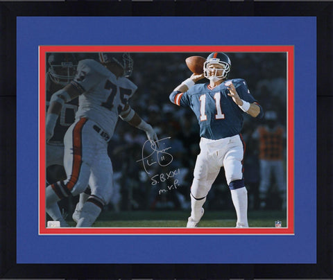 Signed Phil Simms New York Giants 16x20 Photo