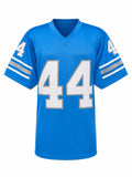 Dick LeBeau Signed Blue T/B Custom Football Jersey w/HOF 2010 - (SCHWARTZ COA)