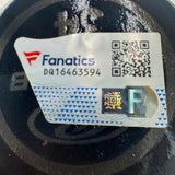 Autographed/Signed Ozzie Smith Black Rawlings Pro Baseball Bat Fanatics COA