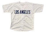 Don Sutton Signed Los Angeles Dodgers White Jersey Inscribed "HOF 98" (Beckett)