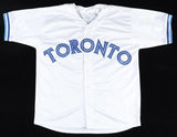 Mike Timlin Signed Toronto Blue Jay Jersey Inscribed "92-93 WS Champs" (PSA COA)