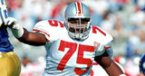 Orlando Pace Signed Ohio State Buckeyes Mini Helmet Inscribed CHOF (Beckett) O T