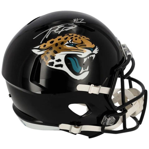 Travis Etienne Autographed Jacksonville Jaguars Full Size Speed Helmet Fanatics