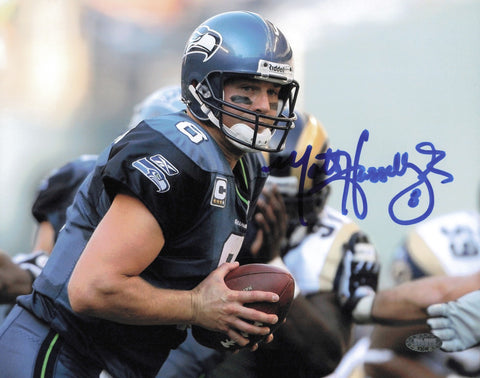 Matt Hasselbeck Autographed Signed 8x10 Photo Seattle Seahawks MCS Holo #63028