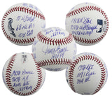 Reds Johnny Bench "Career Stat" Signed Oml LE #10/12 Baseball Fanatics #A673181