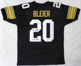 Steelers Rocky Bleier Autographed Signed Black Jersey "4X SB Champ" PSA #S76296