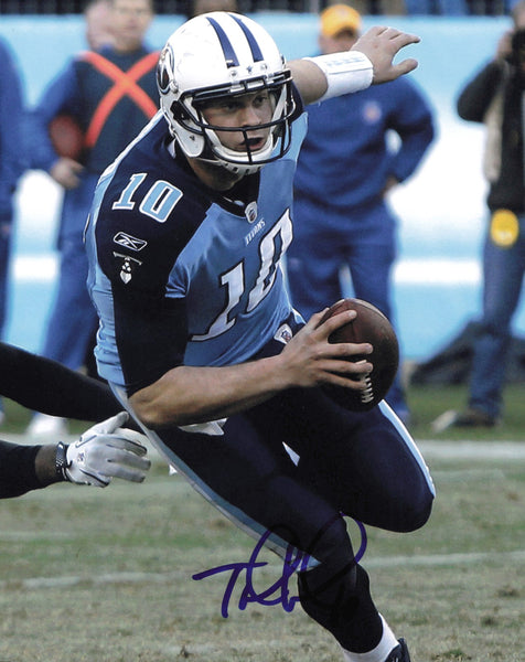 Jake Locker Autographed Signed 8x10 Photo Tennessee Titans SKU #247425
