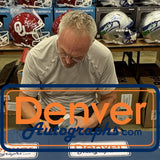 Brian Bosworth Autographed Seattle Seahawks Slate Mini Helmet Beckett WIT 54739