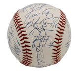 2001 Atlanta Braves Team Signed Baseball Maddux Chipper Glavine 31 Sigs JSA