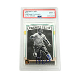 Pele Signed 2018 Panini Donruss Legend Series - PSA Auto 9