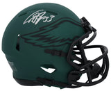 Cooper DeJean Autographed Eagles 'RAVE' Mini Speed Helmet Fanatics
