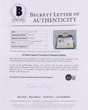 Al Kaline Signed LE of 200 A.L. Baseball Display w/Case (Beckett LOA) Tigers