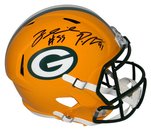 PRESTON ZA'DARIUS SMITH SIGNED GREEN BAY PACKERS FULL SIZE SPEED HELMET BECKETT