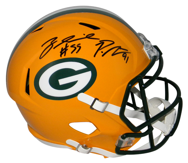 PRESTON ZA'DARIUS SMITH SIGNED GREEN BAY PACKERS FULL SIZE SPEED HELMET BECKETT