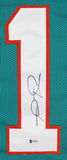Tua Tagovailoa Authentic Signed Teal Pro Style Jersey Autographed BAS