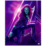 Zoe Saldana Autographed 2018 Avengers Infinity War Gamora 16x20 Photo