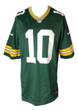 Jordan Love Signed Green Bay Packers Green Nike Game Replica Jersey BAS ITP