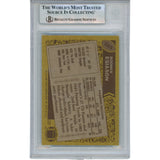 Boomer Esiason Autographed/Signed 1986 Topps #255 Trading Card Beckett 53188