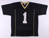 Scott Frost Signed Central Florida Golden Knights Career Stat Jersey (Beckett)