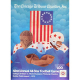 Unautographed Magazine 42nd College Allstars vs Steelers 1975 Program 58453