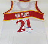 Dominique Wilkins Signed Custom 'Human Highlight Film' Jersey (PSA/DNA COA)
