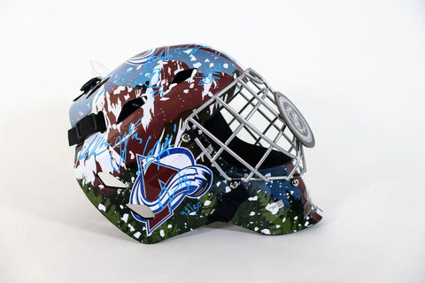 Colorado Avalanche Stanley Cup Autographed Helmet Ltd. Edition Fanatics COA