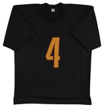 Frankie Luvu Authentic Signed Black Alternate Pro Style Jersey BAS Witnessed