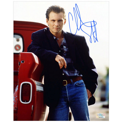 Christian Slater Autographed Casual 8x10 Photo